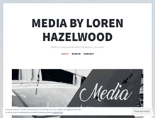 Tablet Screenshot of lorenhazelwoodmedia.com